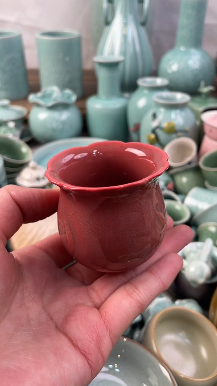 【闪购商品】纯手工 特价福利 微瑕 慧仙青瓷