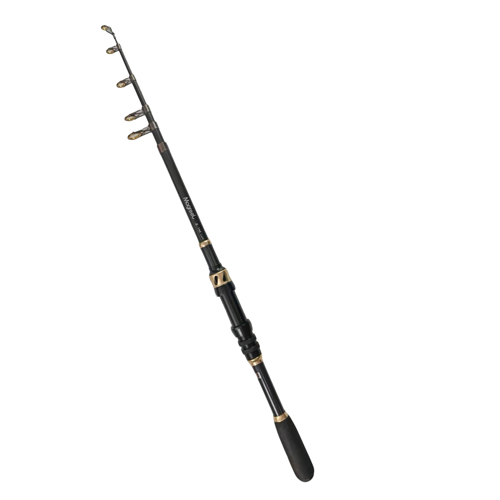 Magreel碳素海杆直柄便携鲤鱼草鱼超硬远投海杆