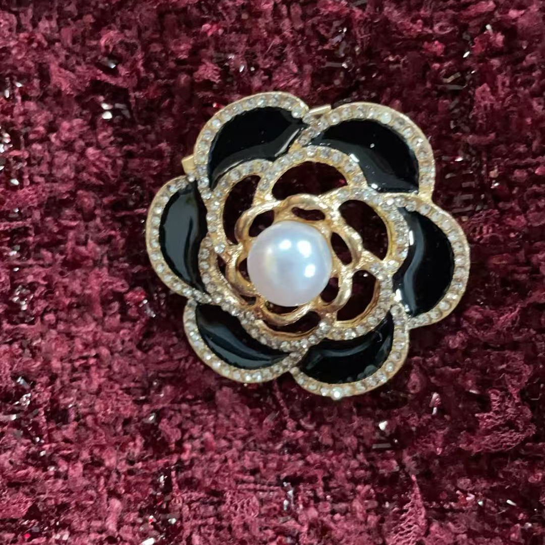 合金仿水晶胸针 W682胸花只有胸花