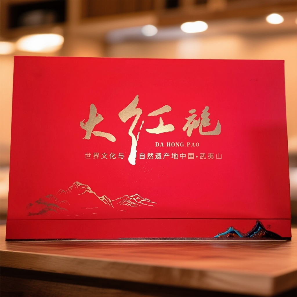 【大红袍】岩茶 独立小包礼盒装 150g 红