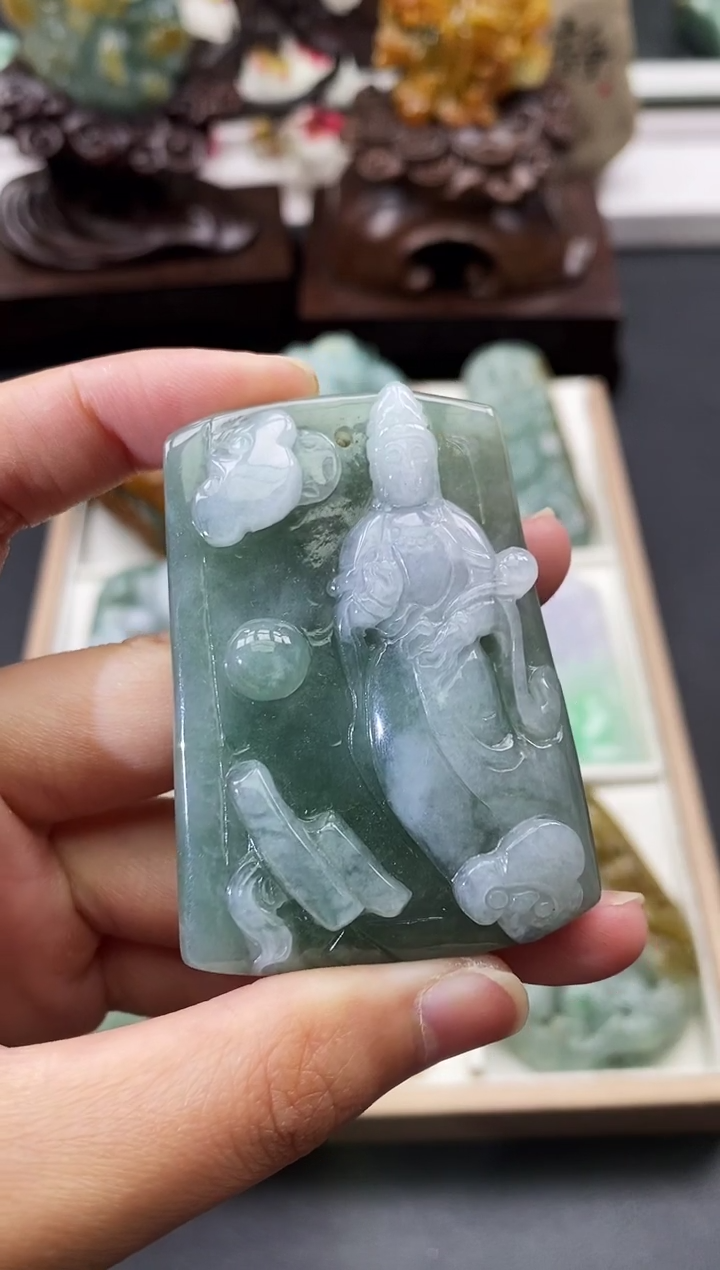 颈饰未镶嵌翡翠天然缅甸A货翡翠