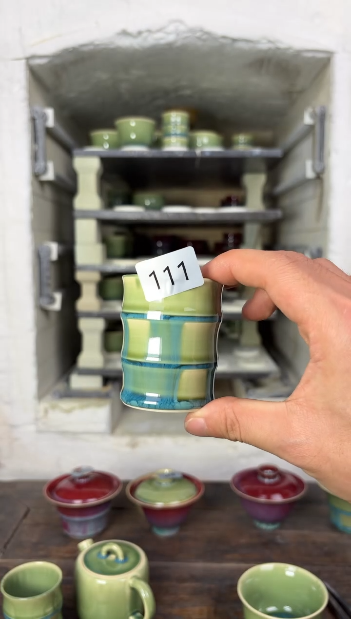 【闪购商品】摆件钧瓷窑变精品茶器