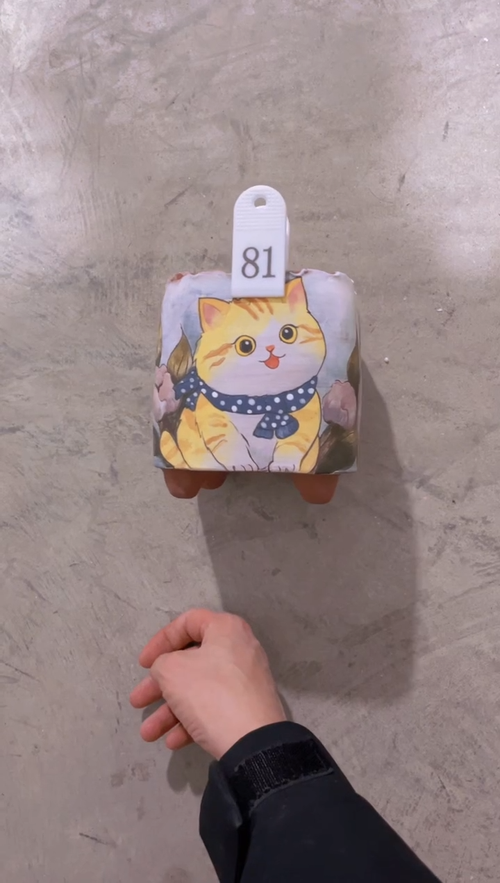 摆件81陶花岛花盆罐—手工痕迹默认，大小会有1-2公分误差