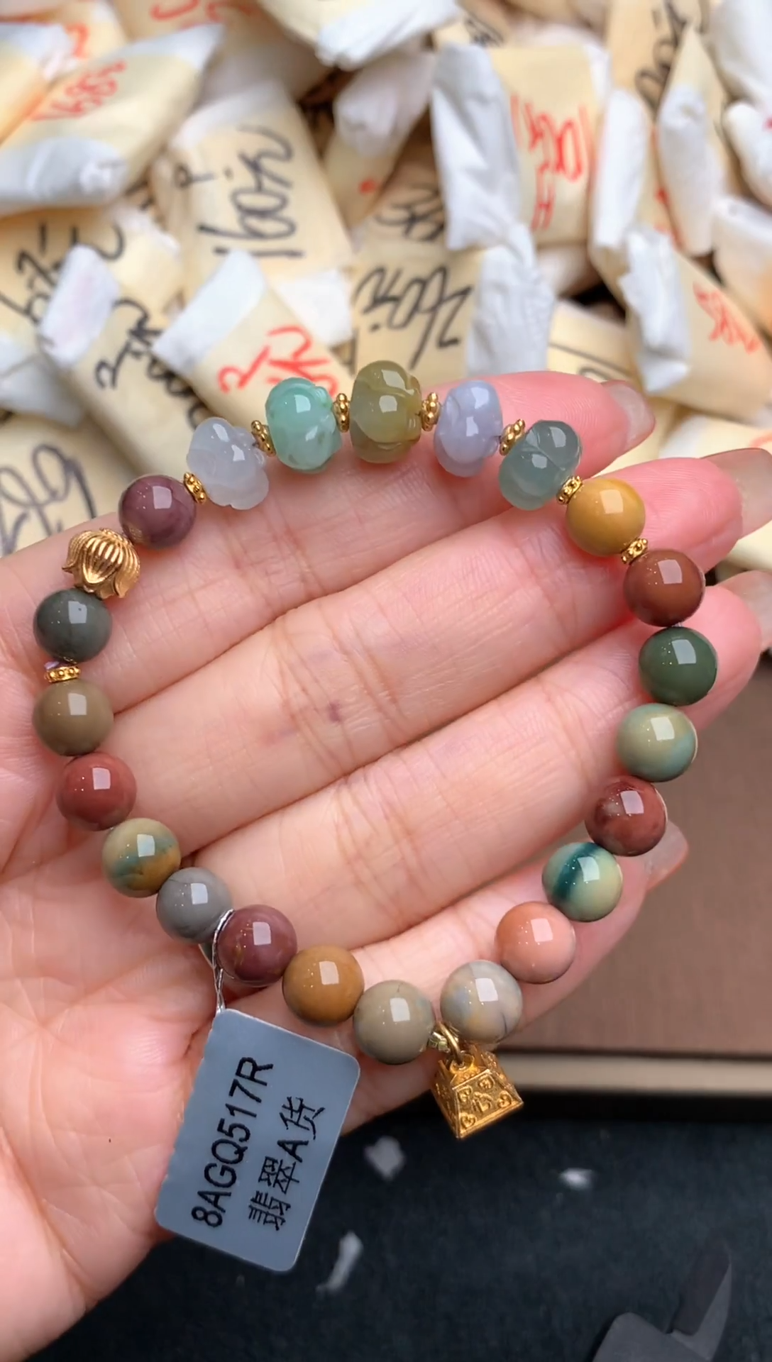 银S925镶嵌挂件翡翠一