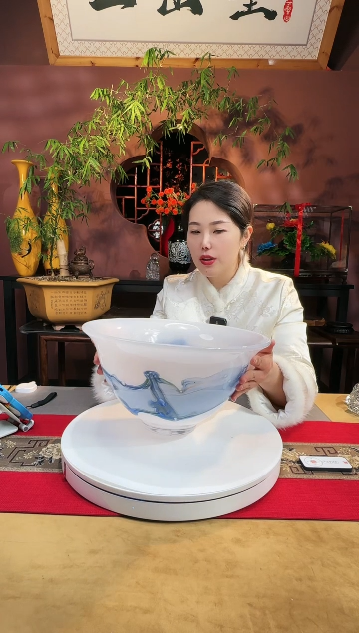 【闪购商品】琉璃手工艺品聚宝盆