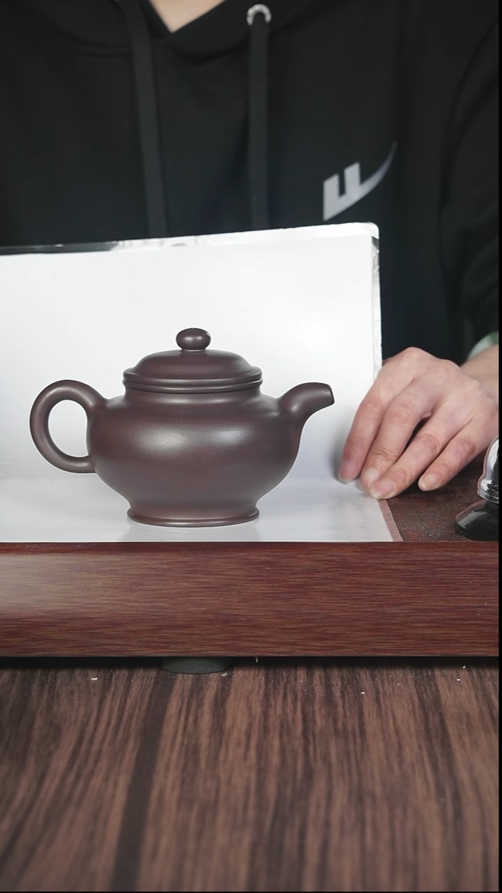 【闪购商品】紫砂茶壶tm  紫泥  掇只