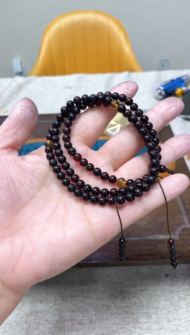 【闪购商品】血珀手链未镶嵌多样性发一件 029