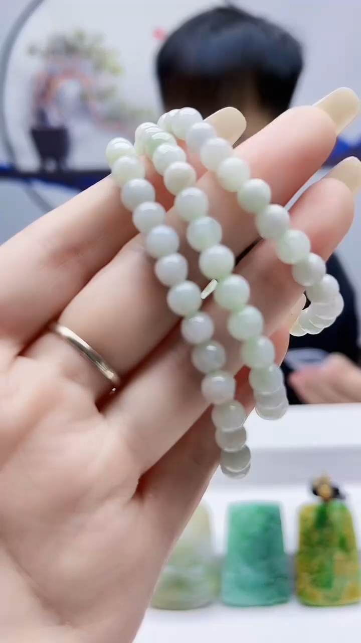 未镶嵌定制翡翠毛货挂件21