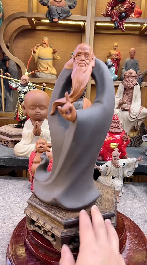 紫砂茶宠器闵茶宠摆件