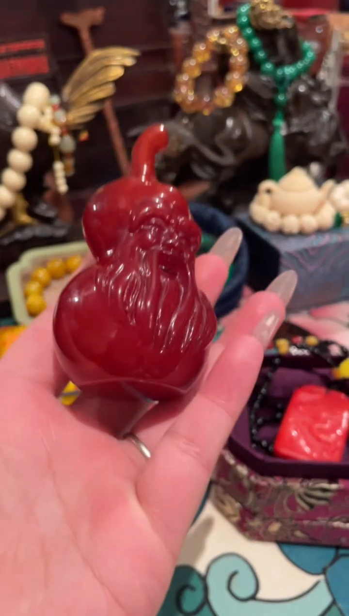 【闪购商品】蜜蜡颈饰未镶嵌老蜜葫芦