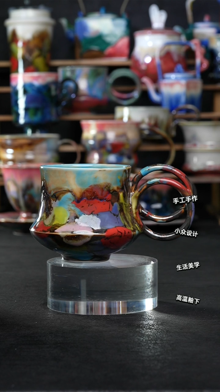 设计师款景德镇森涩手创陶瓷（食品级）391