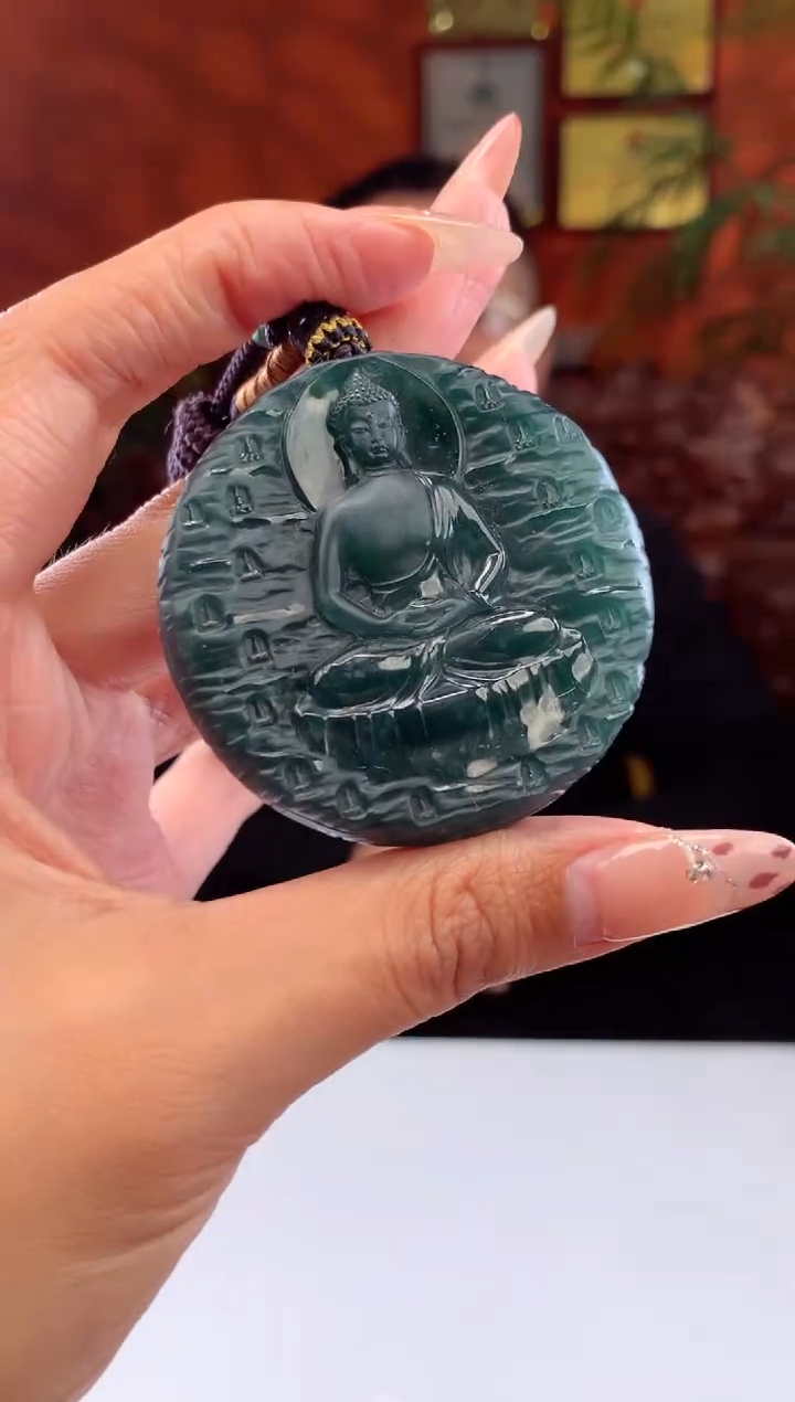 【闪购商品】定制翡翠未镶嵌挂件发货（拍一发一）