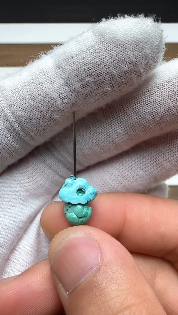 【闪购商品】绿松石头套小龙未镶嵌组合