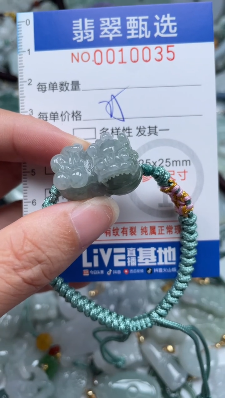 颈饰未镶嵌翡翠10035