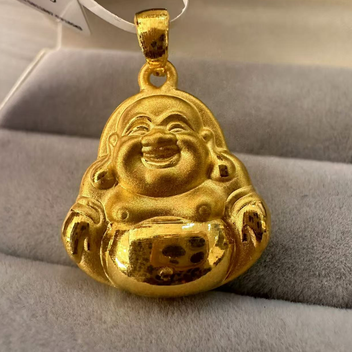 【莹莹专享】足金999饰品 大肚佛 2.34 GP