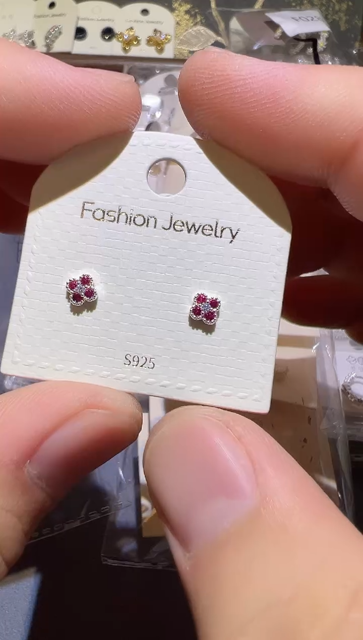 纯铜925银合成立方氧化锆F111