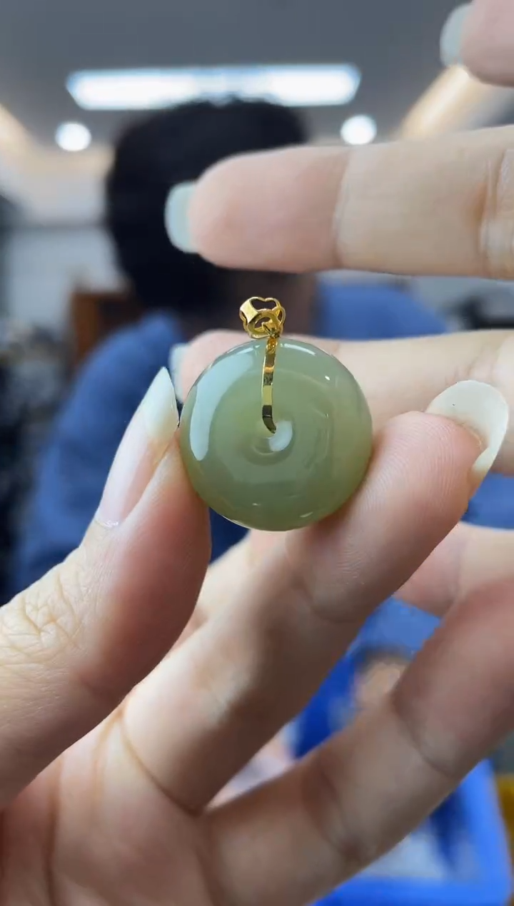 【闪购商品】和田玉·18K金镶嵌多样性一件发货