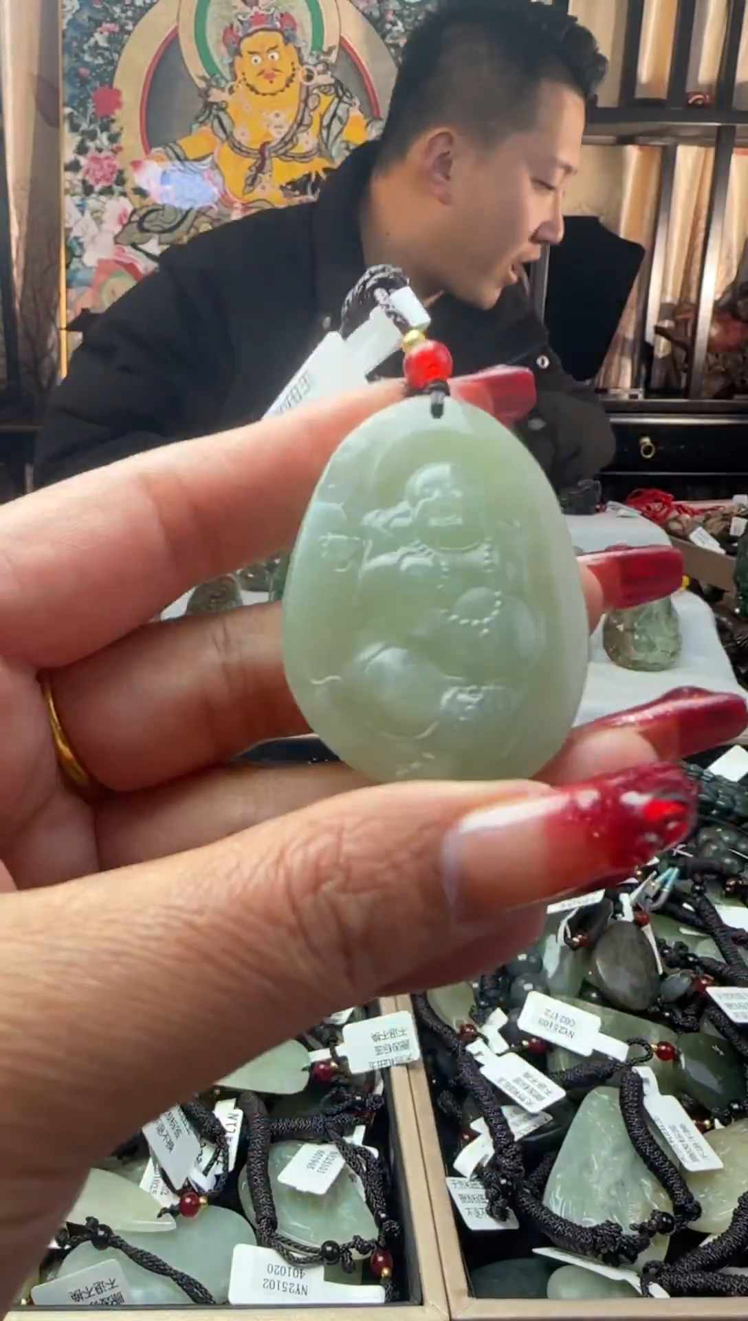 颈饰未镶嵌和田玉876