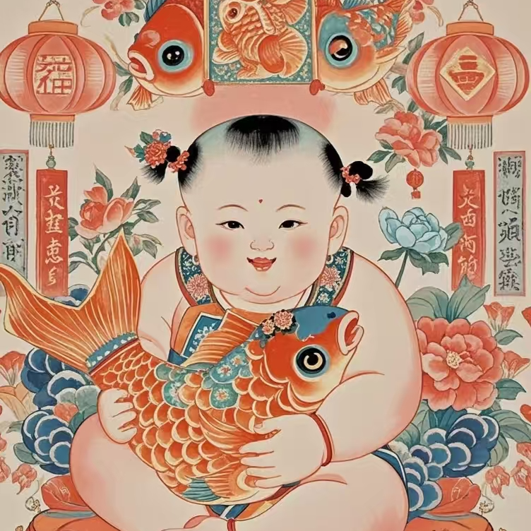 传统民间艺术-年画