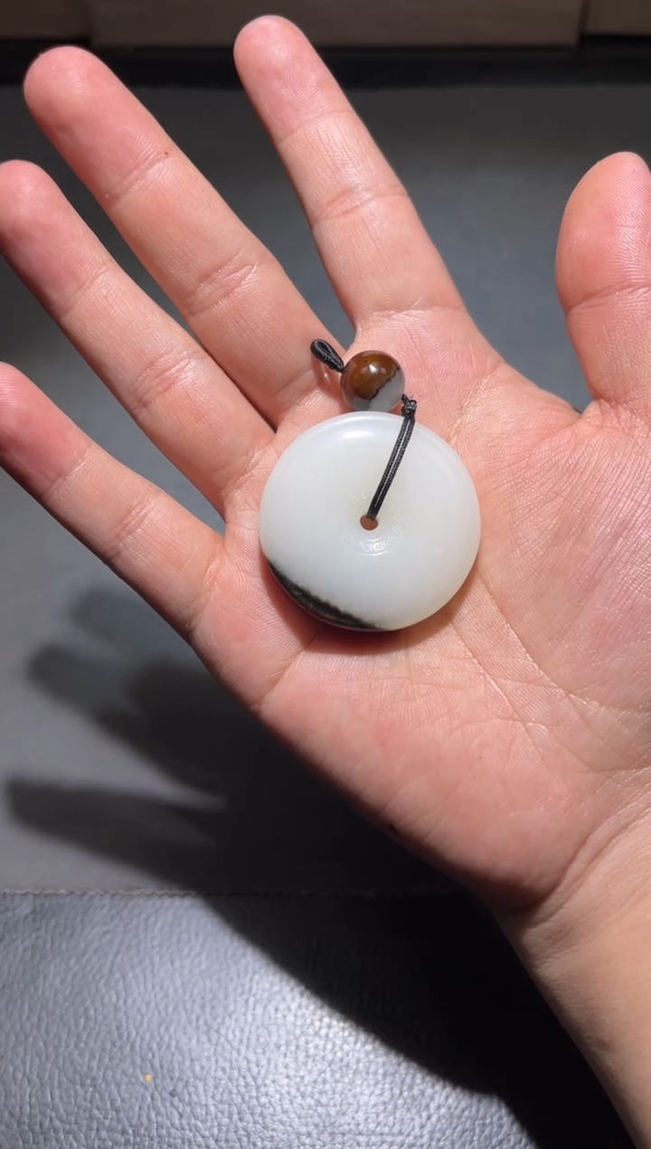 未镶嵌和田玉挂件籽****货YL-DS-11.2-278