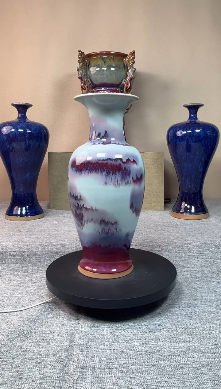 摆件神垕钧瓷收藏工艺品
