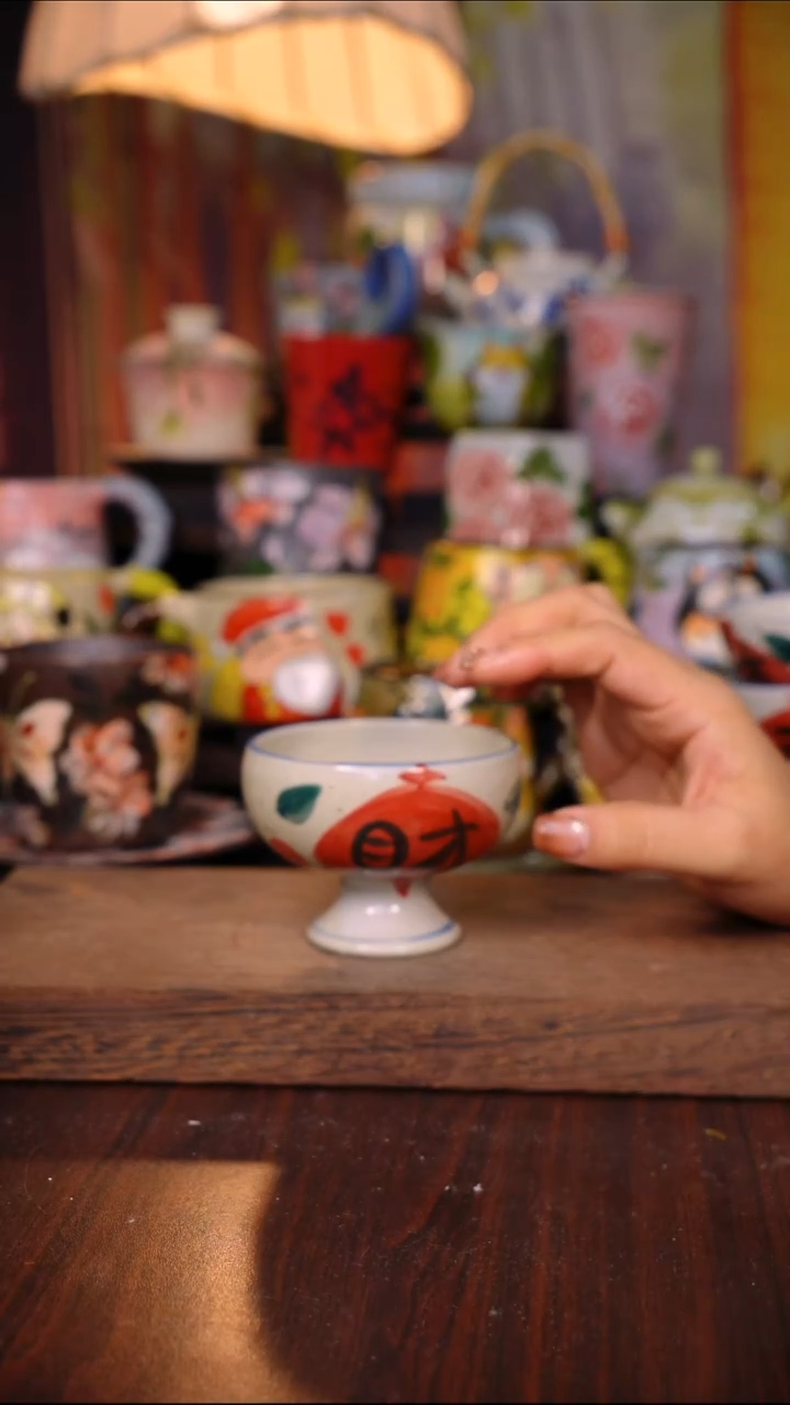 摆件陶泥垚手作 景德镇手工手绘陶瓷器物