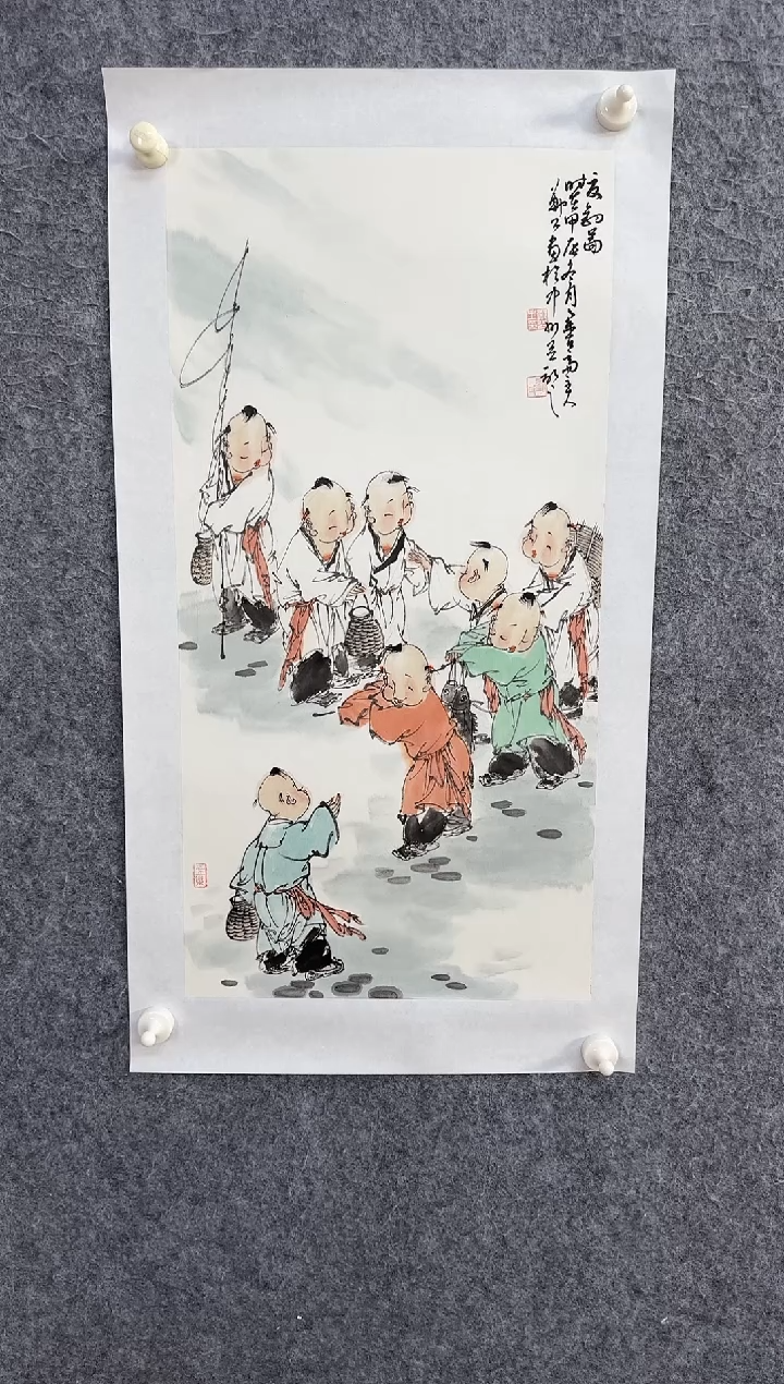 【闪购商品】国画ST-LZG人物绘画作品