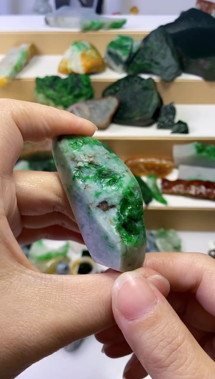 颈饰未镶嵌翡翠H*209天然翡翠