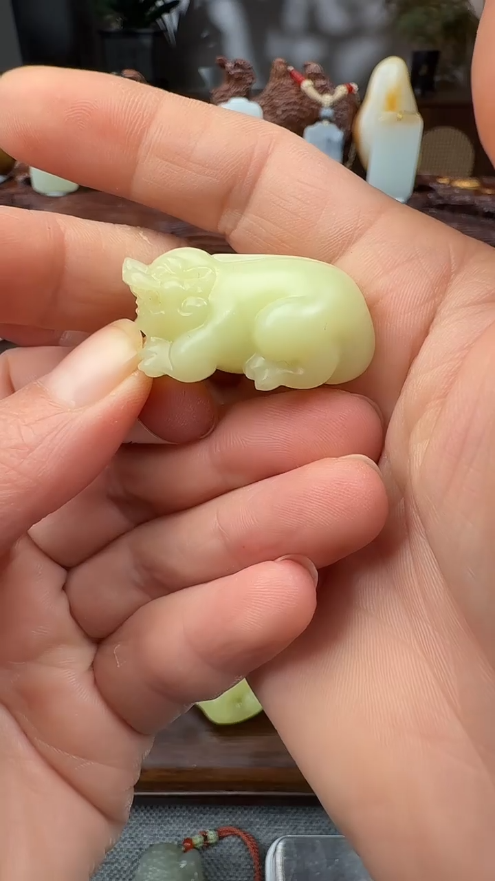 吊坠(不含链)未镶嵌和田玉吊坠