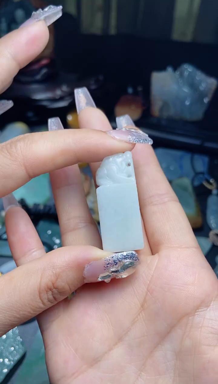 【闪购商品】翡翠颈饰未镶嵌片料6