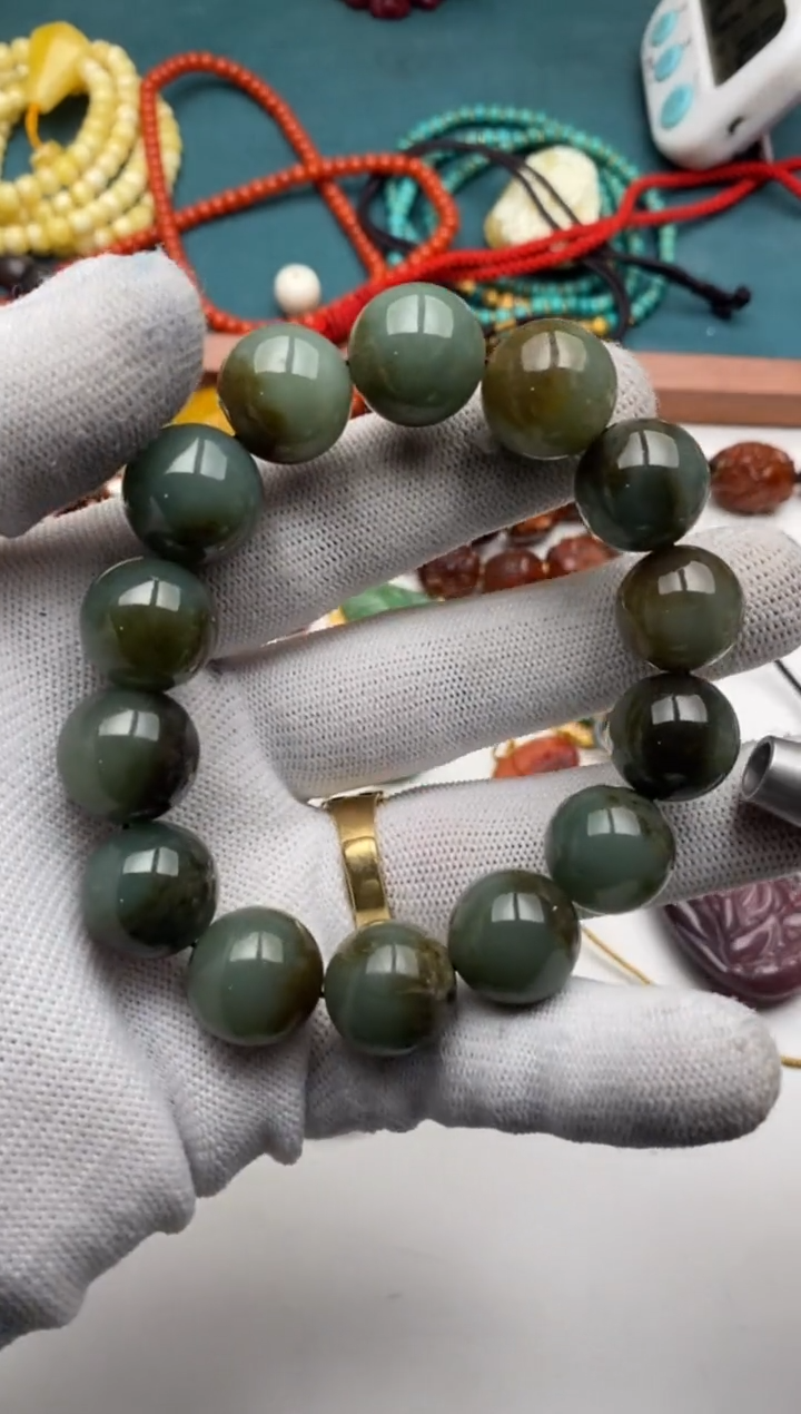 【闪购商品】和田玉手串未镶嵌和田玉手串