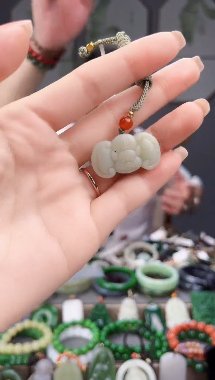 颈饰未镶嵌和田玉多样性发货拍一发一