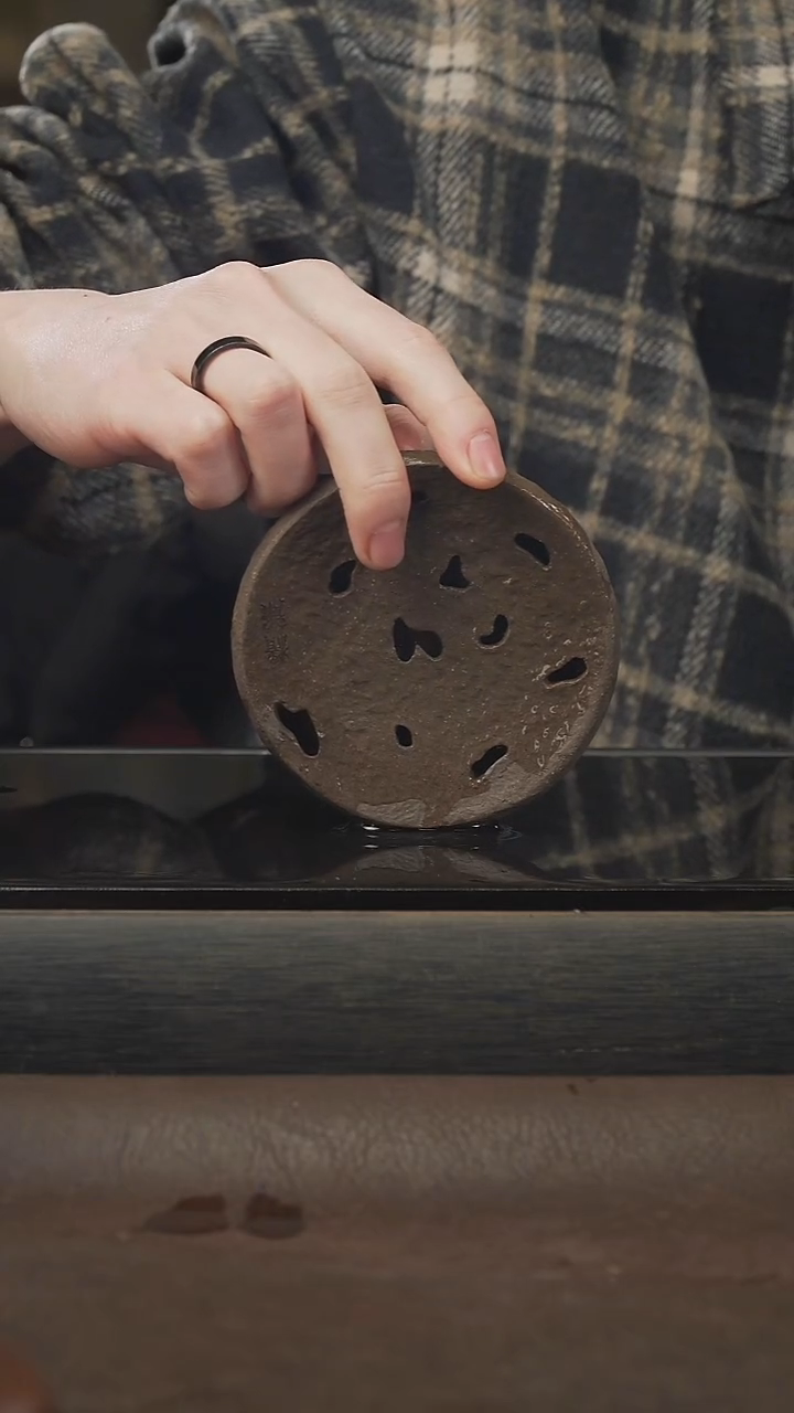 茶壶紫砂月亮壶成，青段