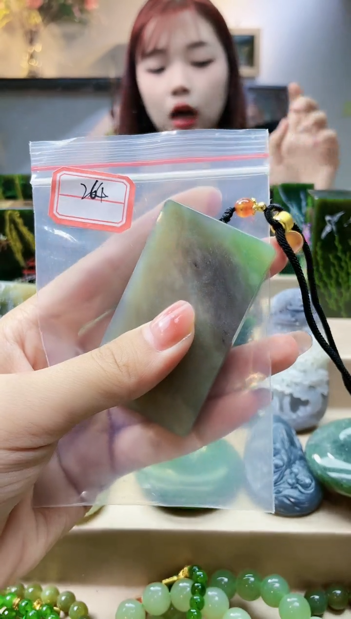 和田玉未镶嵌挂件1