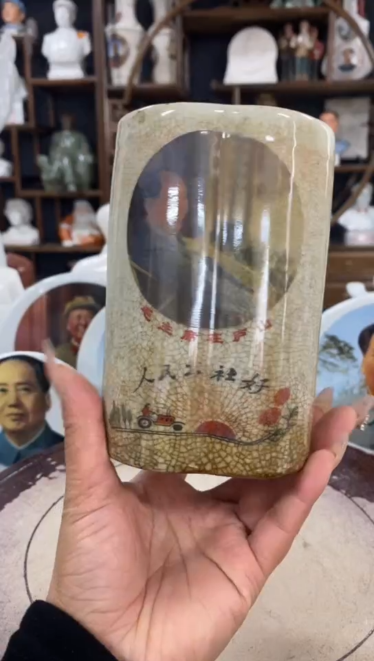 收藏家居装饰摆件真品瓷器老物件