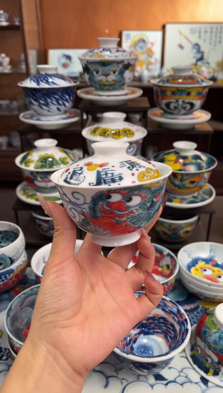 陶昨明盖碗（福利价格）