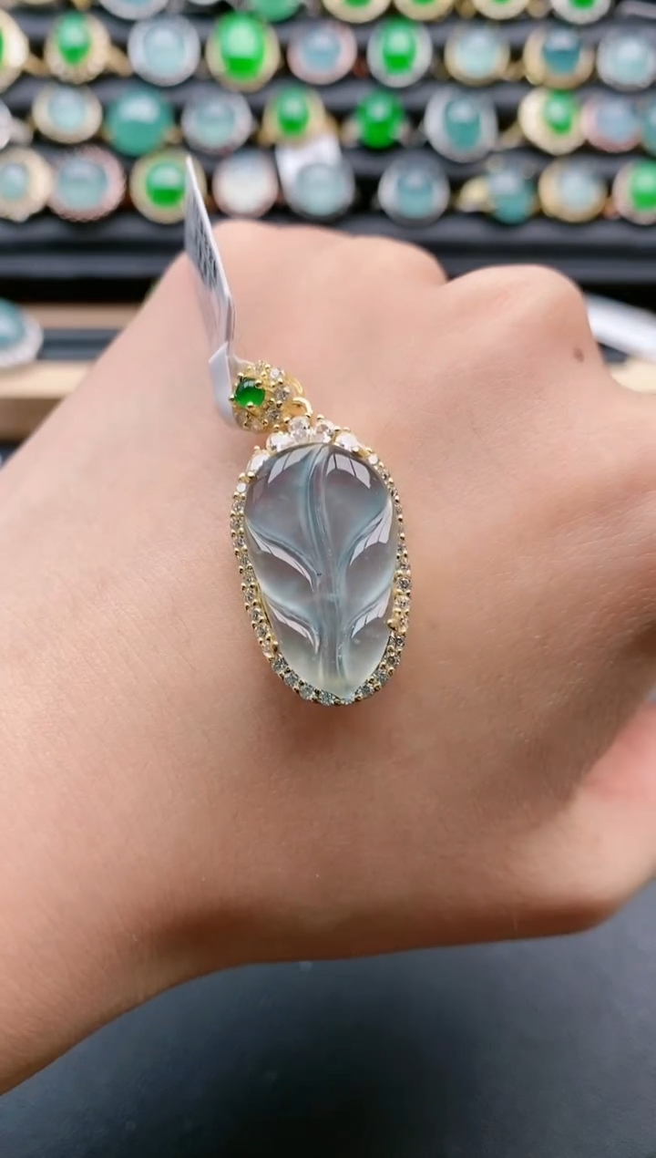 【闪购商品】翡翠戒指银S925镶嵌11111111