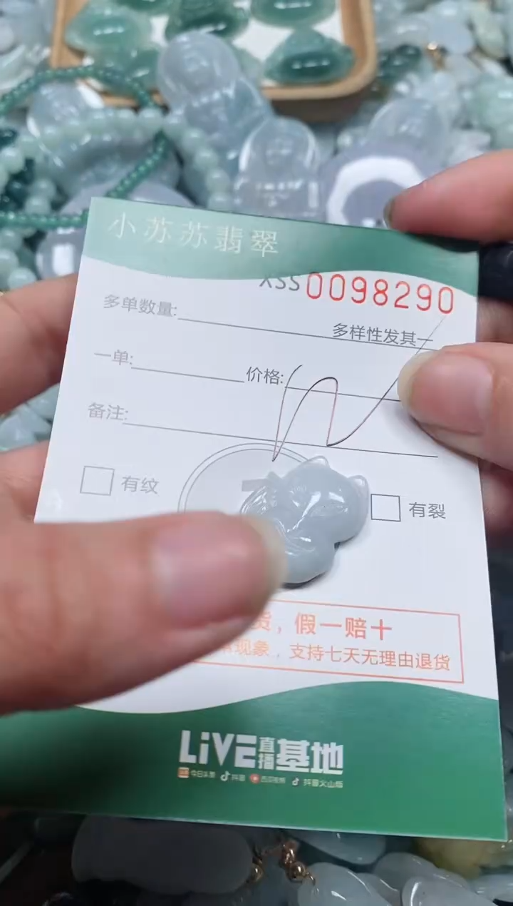 【闪购商品】翡翠颈饰未镶嵌闪购商品0098290