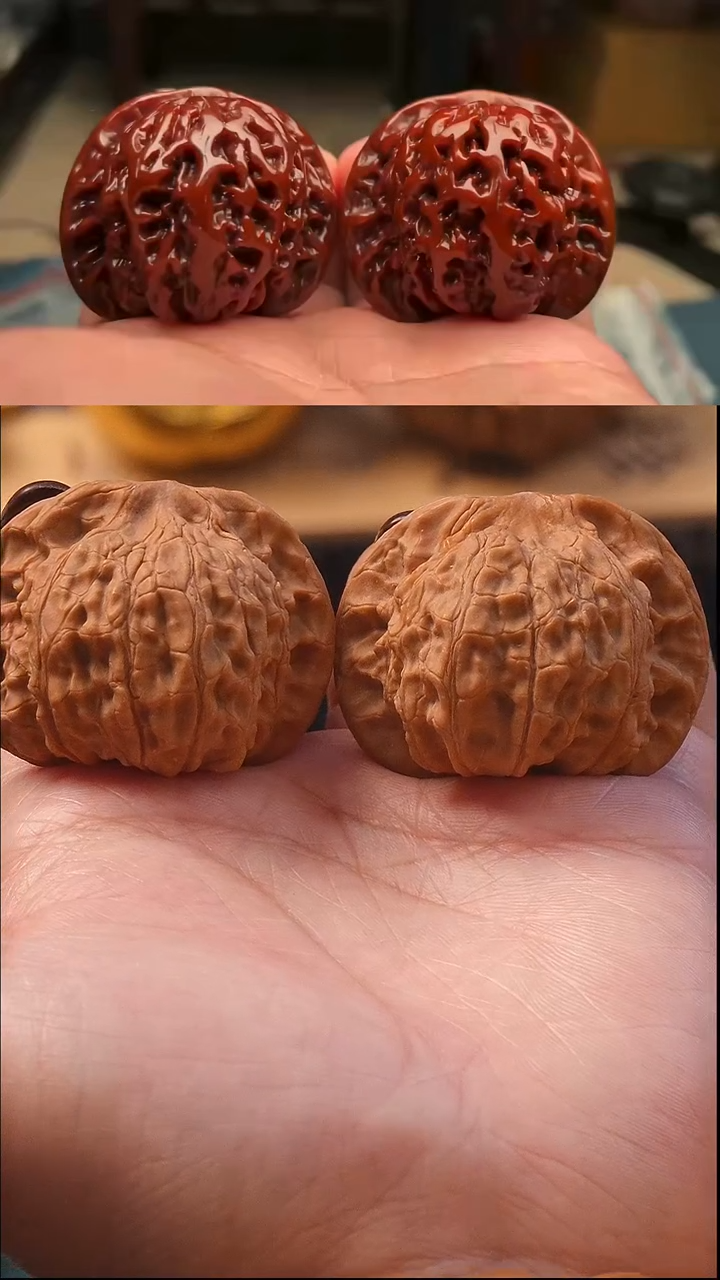 把件文玩核桃42狻猊全品8号