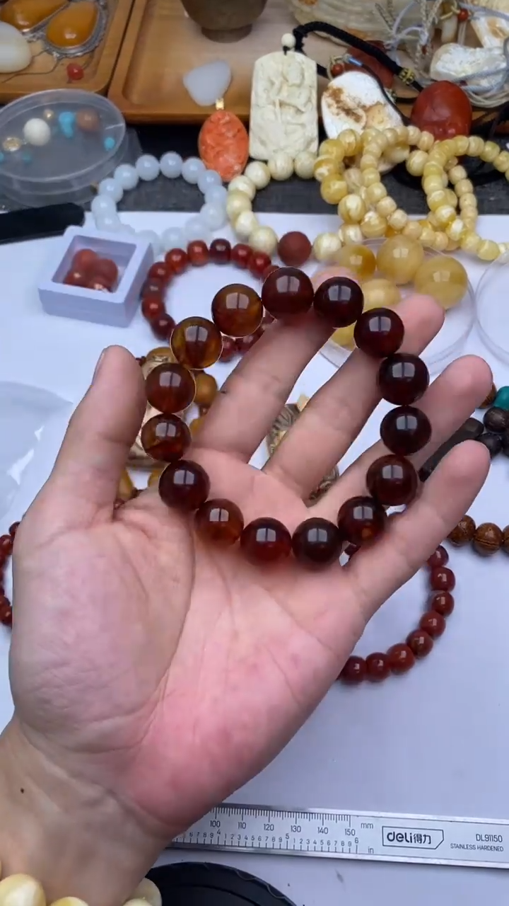 【闪购商品】琥珀手链未镶嵌缅珀手串