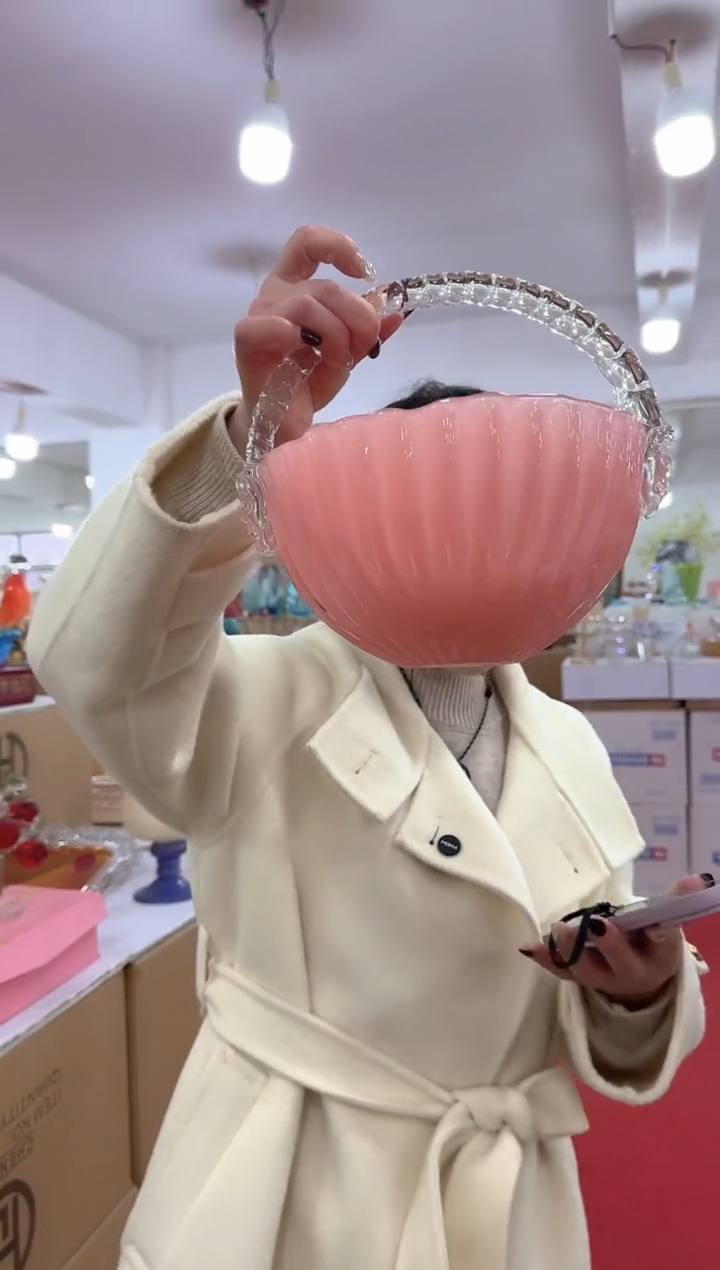 【闪购商品】无铅玻璃美全花器-z-早21