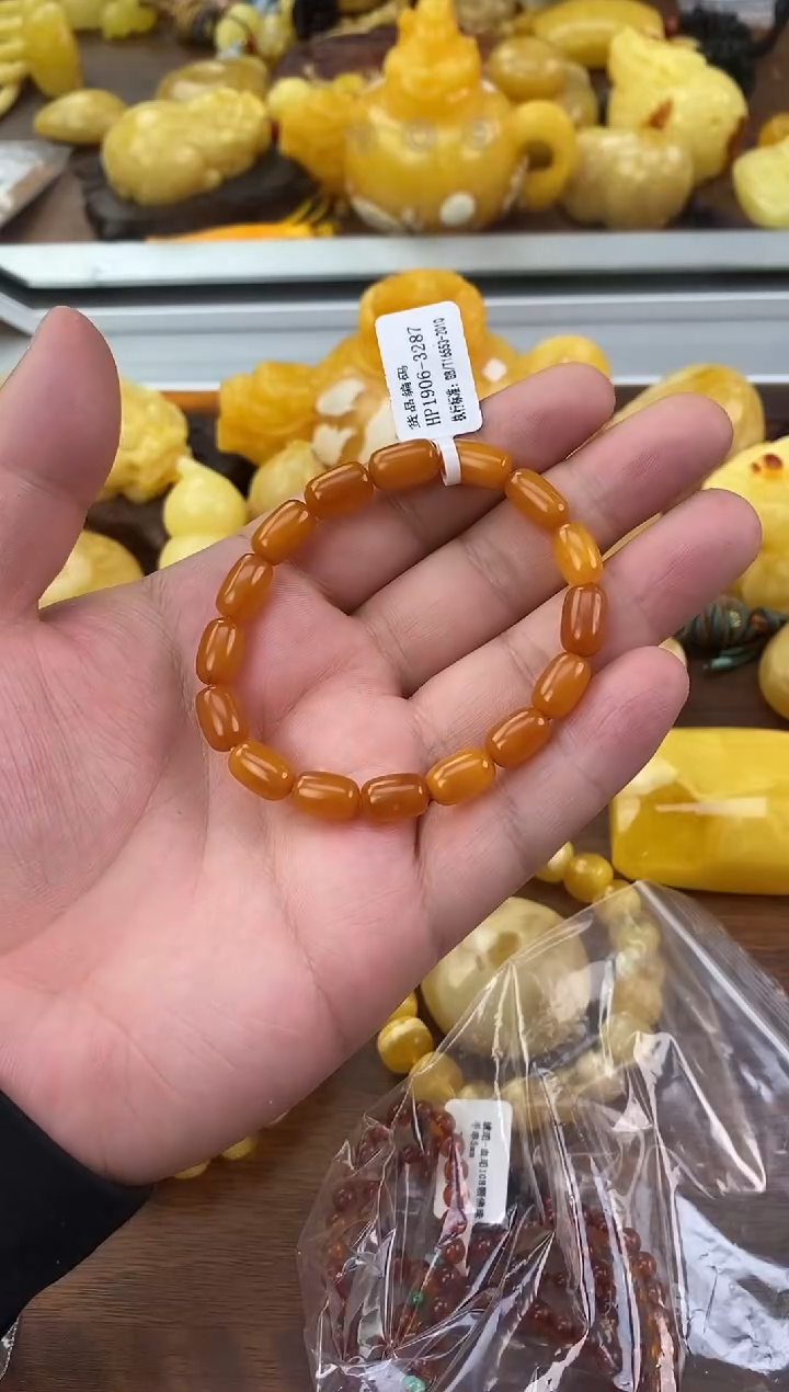 裸石琥珀未镶嵌天然琥珀蜜蜡吊坠