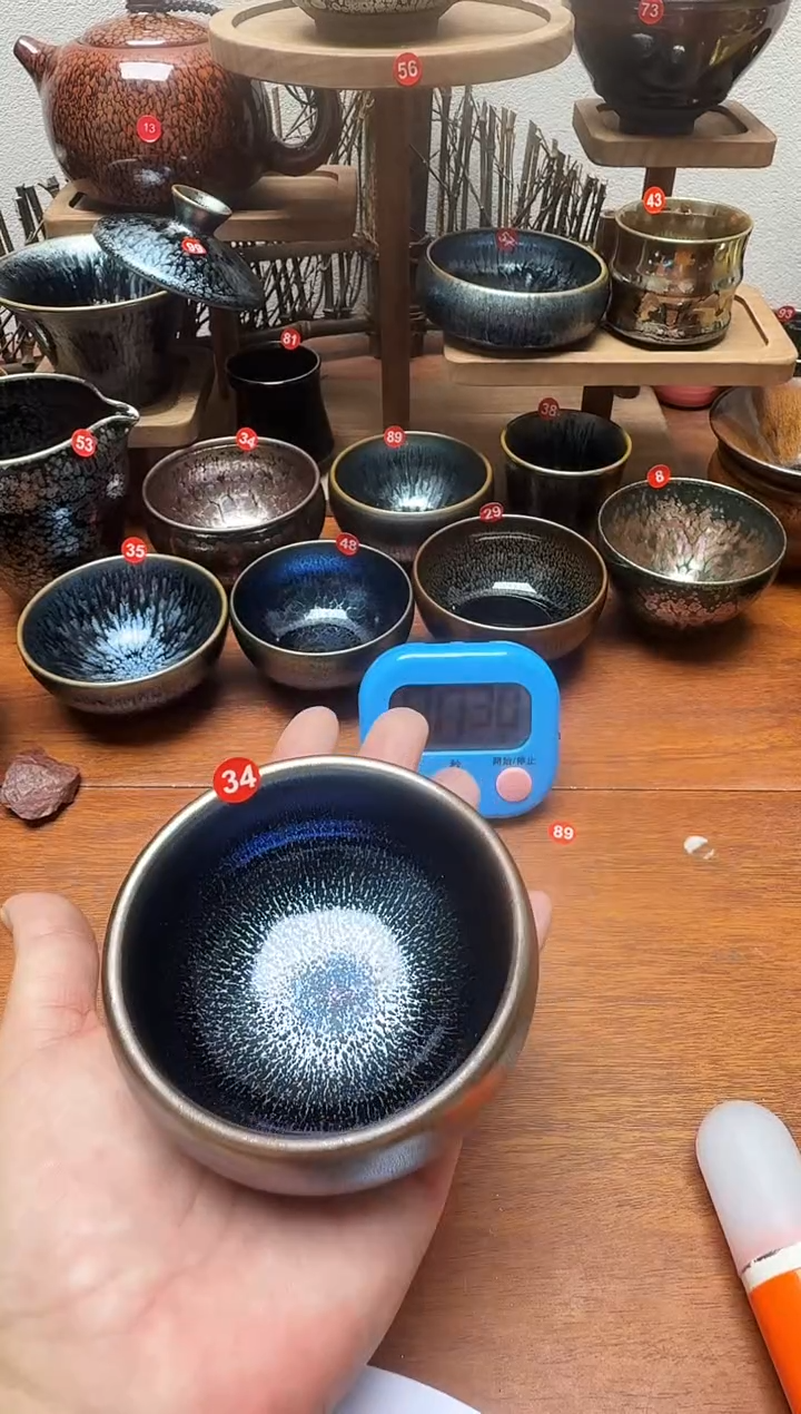 茶盏用****034号建盏工匠茶器