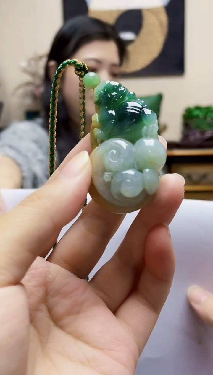 未镶嵌定制翡翠吊坠112