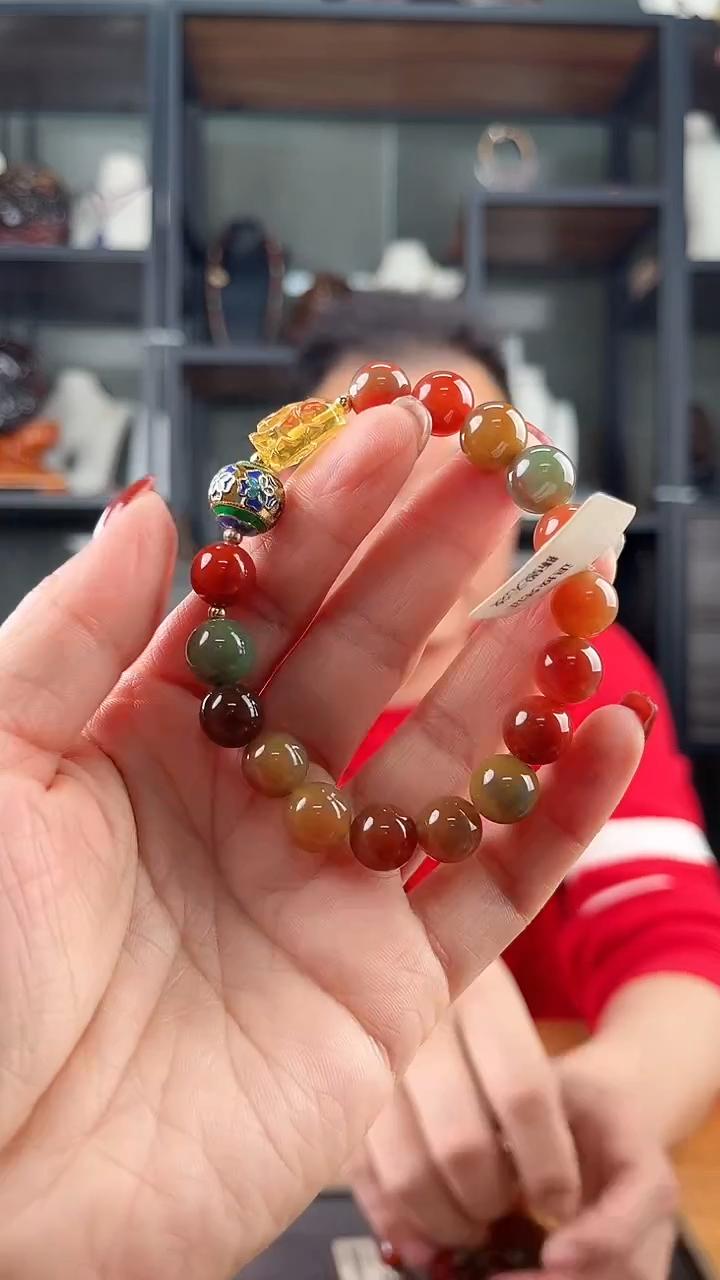 【闪购商品】玛瑙/玉髓手链未镶嵌盐源DIY手串