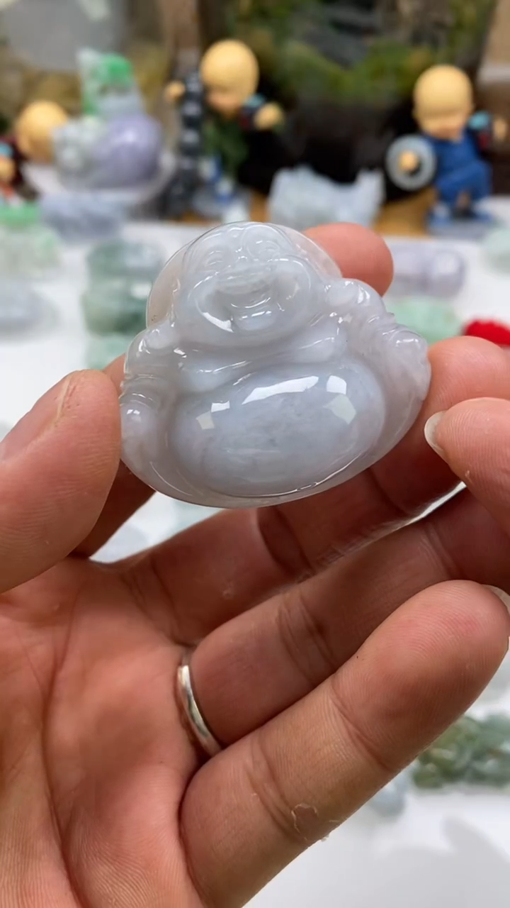 【闪购商品】翡翠吊坠(不含链)未镶嵌多人佛公吊坠