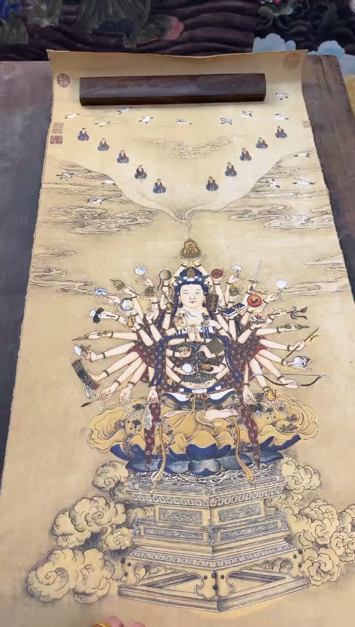 卷轴画刘洋画院老六专属AA68