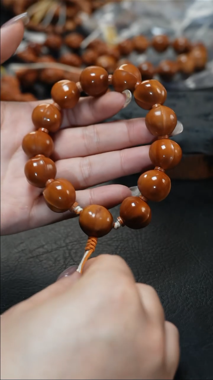 手串/手链橄榄核鱼子精品核文化