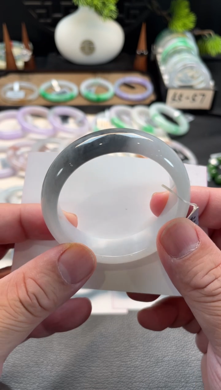 未镶嵌手镯翡翠39号链接 50正圈