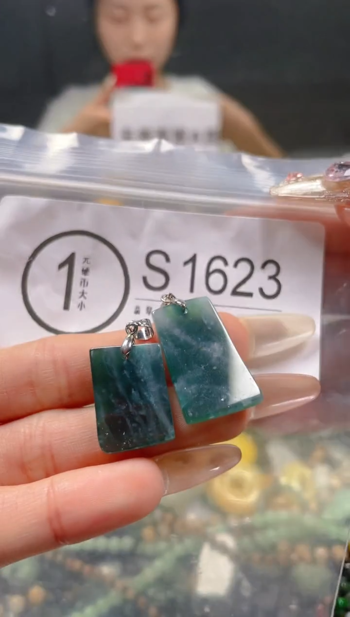 【闪购商品】翡翠颈饰未镶嵌/S/翡翠A货一图一物